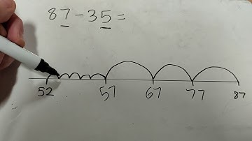 Year 2 Maths - Using a number line - part 2