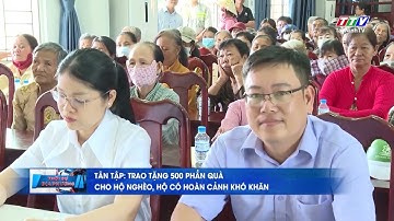 Tân Tập: Trao tặng 500 phần quà cho hộ nghèo, hộ có hoàn cảnh khó khăn