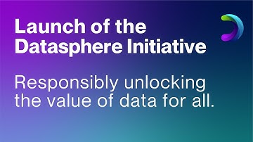 Launch event of the Datasphere Initiative