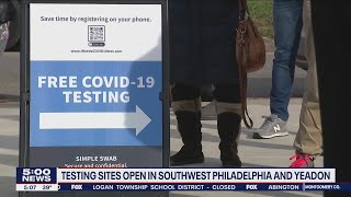 FEMA opens COVID-19 testing site in Southwest Philadelphia amid skyrocketing cases screenshot 5