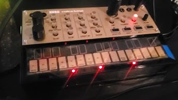 Using Volca drum as external clock while controlling Volca keys with Keystep 37