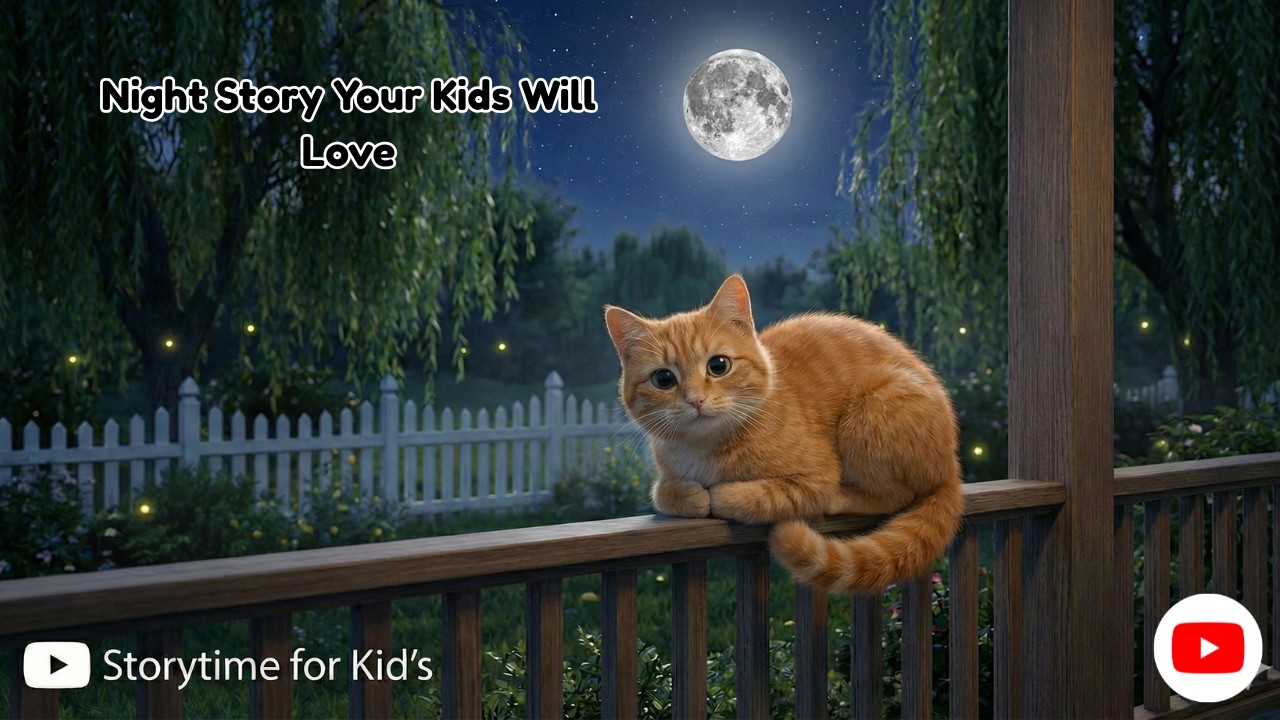 Cat Who Stayed Awake | Bedtime Stories for Kids 🌙 Short Story to Fall Asleep