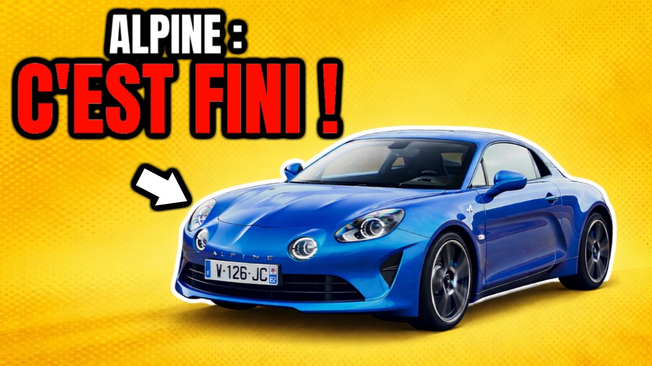 ALPINE SUPPRIME SON MEILLEUR MODÈLE !