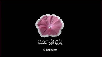 يا أيها الذين آمنوا إذا تناجيتم فلا تتناجوا بالإثم والعدوان | القارئ: محمد صديق المنشاوي