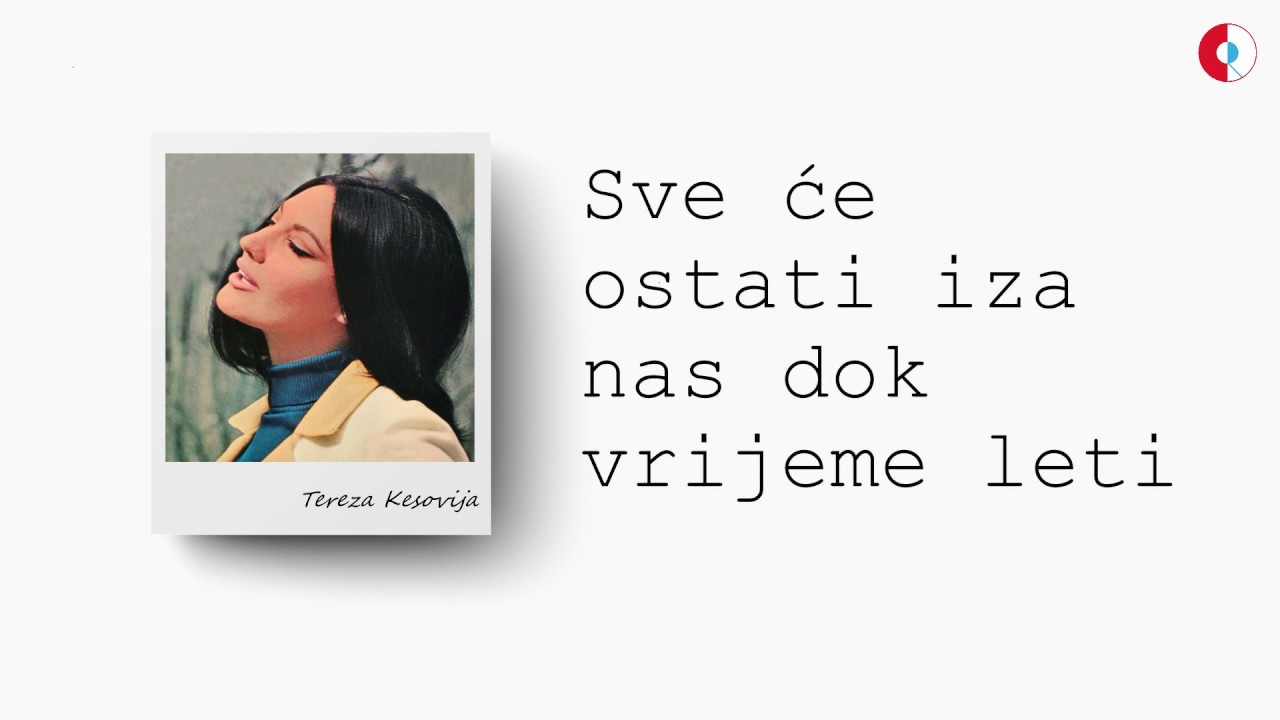 Tereza Kesovija - Sutra je novi dan (Official lyric video)