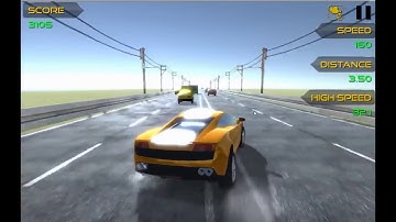Unity Asset Store Highway Racer Full Racing Game Project Download link in description
