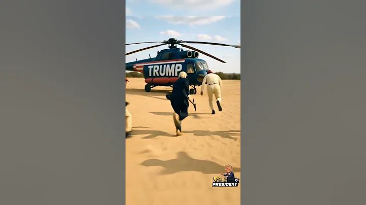 Trump Discovers Gold Mining in Burkina Faso Desert Ibrahim Traore 😂 Funny Reaction Comedy #meme