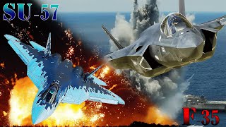 F-35 vs SU-57 ที่สุดของ 2 มหาอำนาจโลก จ้าวแห่งท้องฟ้ามีเพียงหนึ่งเดียว? fighter aircraft performance