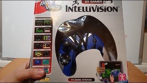 Console Alternatives - Playvision Intellivision 25 in 1