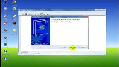 Hướng dẫn sử dụng Inno Setup Compiler