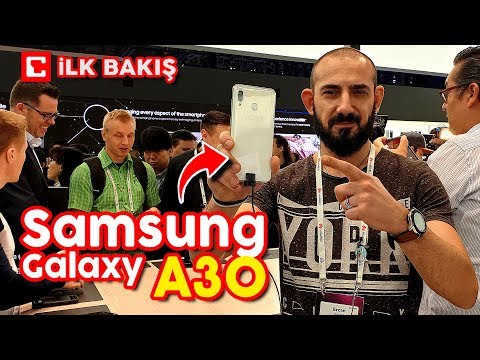 Samsung Galaxy A30 Ön İnceleme - MWC 2019'da Sizin İçin İnceledik