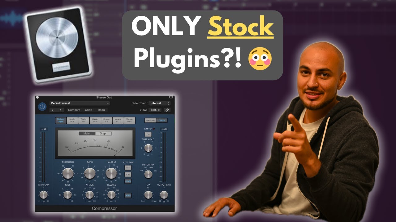 I Mixed a Cover Using ONLY Stock Plugins in Logic Pro - YouTube