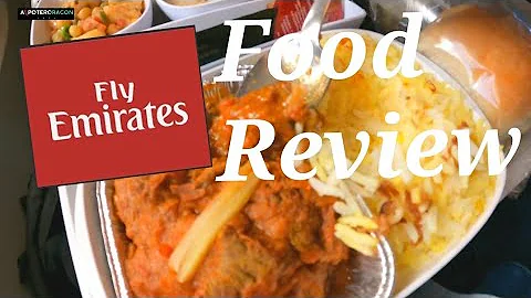 Eating at Emirates Flight Food Review