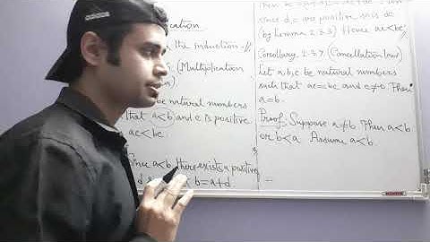 Starting at the beginning: the system of natural numbers (from Analysis I by T. Tao) (Part 17)