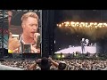 Ronan Keating performing When You Say Nothing At All at Fire Fight