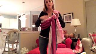 Slip knot with a woven wrap