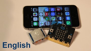 PIR-sensor with iPad, iPhone and Micro:bit