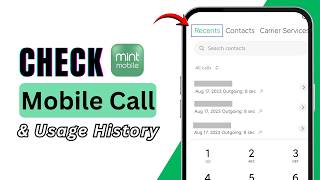 How To Check Mint Mobile Call & Usage History 2026 | Quick Guide screenshot 5