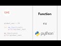 Function - #14 Python 3 Tutorial
