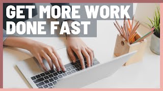 5 Secrets To INSTANTLY Get More Done EVERY DAY! *remember these*