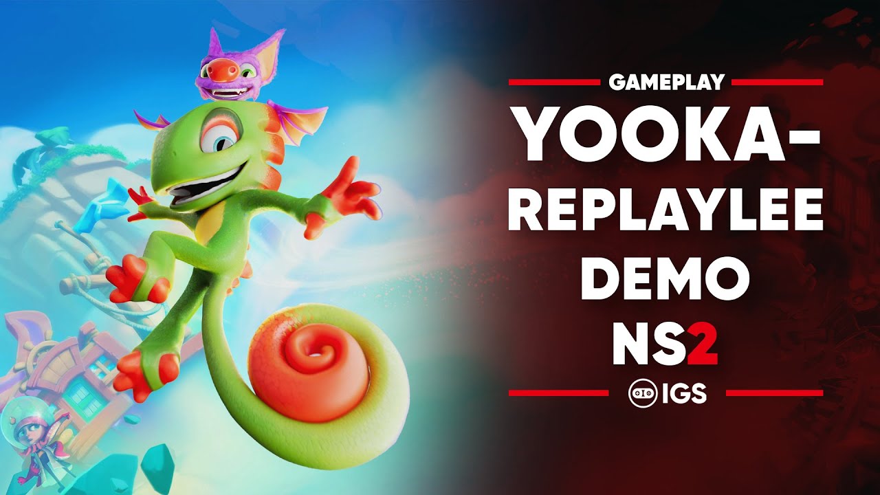 Yooka-Replaylee Demo Nintendo Switch 2 Gameplay