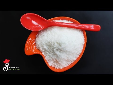 Homemade Desiccated Coconut recipe || Coconut Powder || Dry