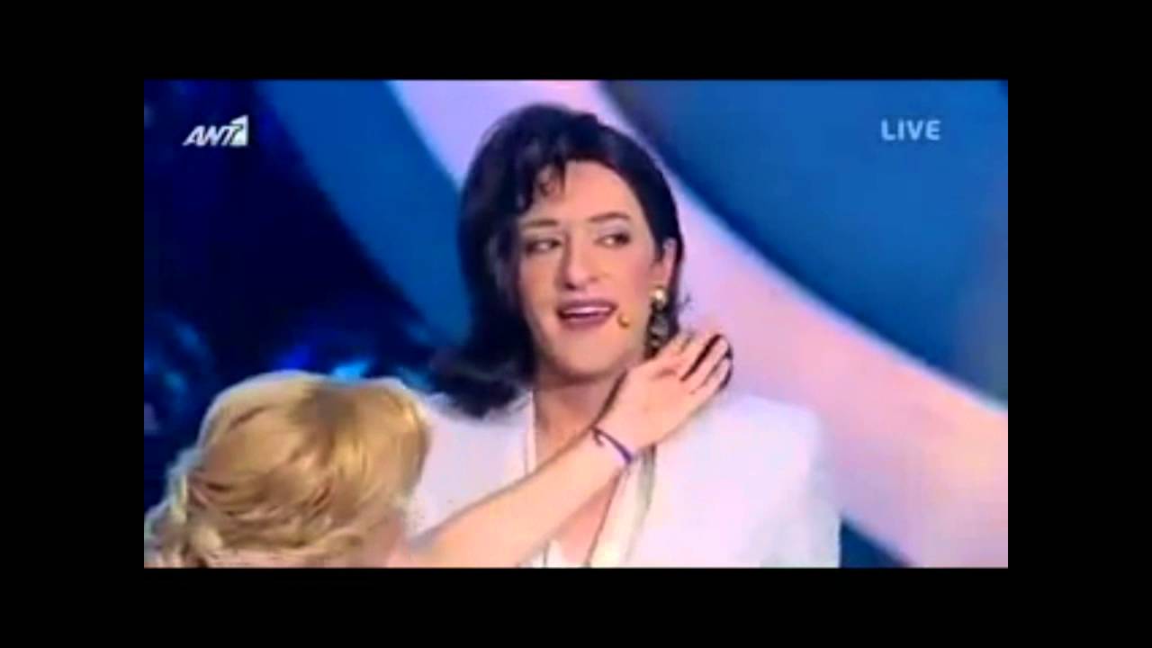 Θανάσης Αλευράς σε Στέλλα Κονιτοπούλου | Your Face Sounds Familiar  2/6/2013