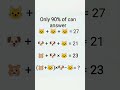 Maths puzzle #maths#math#puzzle#shortvideo#short#mathstricks#puzzlegame#puzzlesolving#easypuzzles