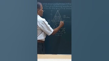 Hexagonal Pyramid cut by vertical section plane
