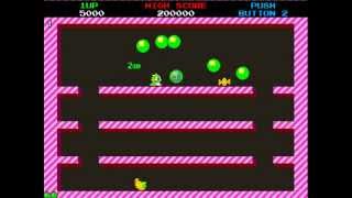 BUBBLE BOBBLE CLONE (or remake ?) in Game Maker (free fan game) screenshot 1