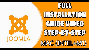 Joomla 4 Full Installation step-by-step MAC(Intel/M1) - using Mamp