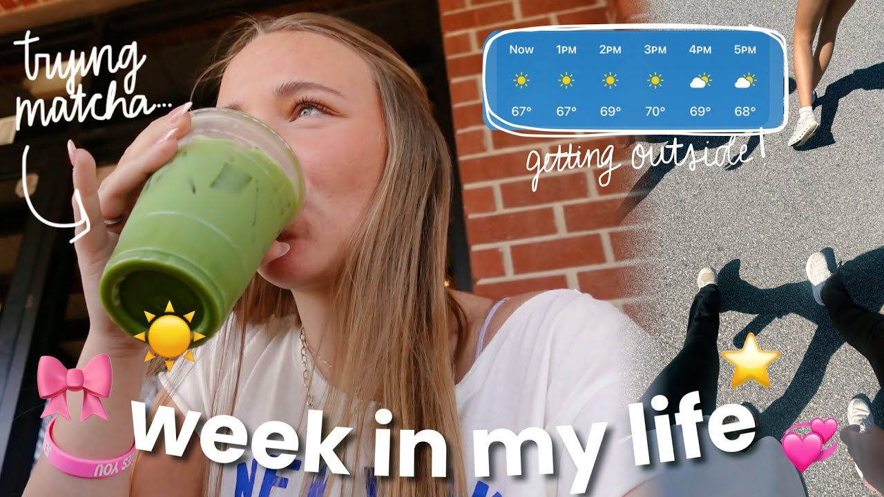 WEEK IN MY LIFE! ⭐️ *college freshman living @ home*