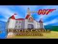 Goldeneye 007 n64  peachs castle v2  00 agent custom level