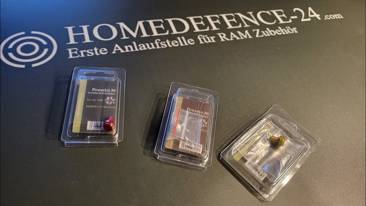 Kit Upgrade Pour Pistolet PIN HDR50 + GEN.2 – Acier Inox, T4E, TR50, NXG PS-100