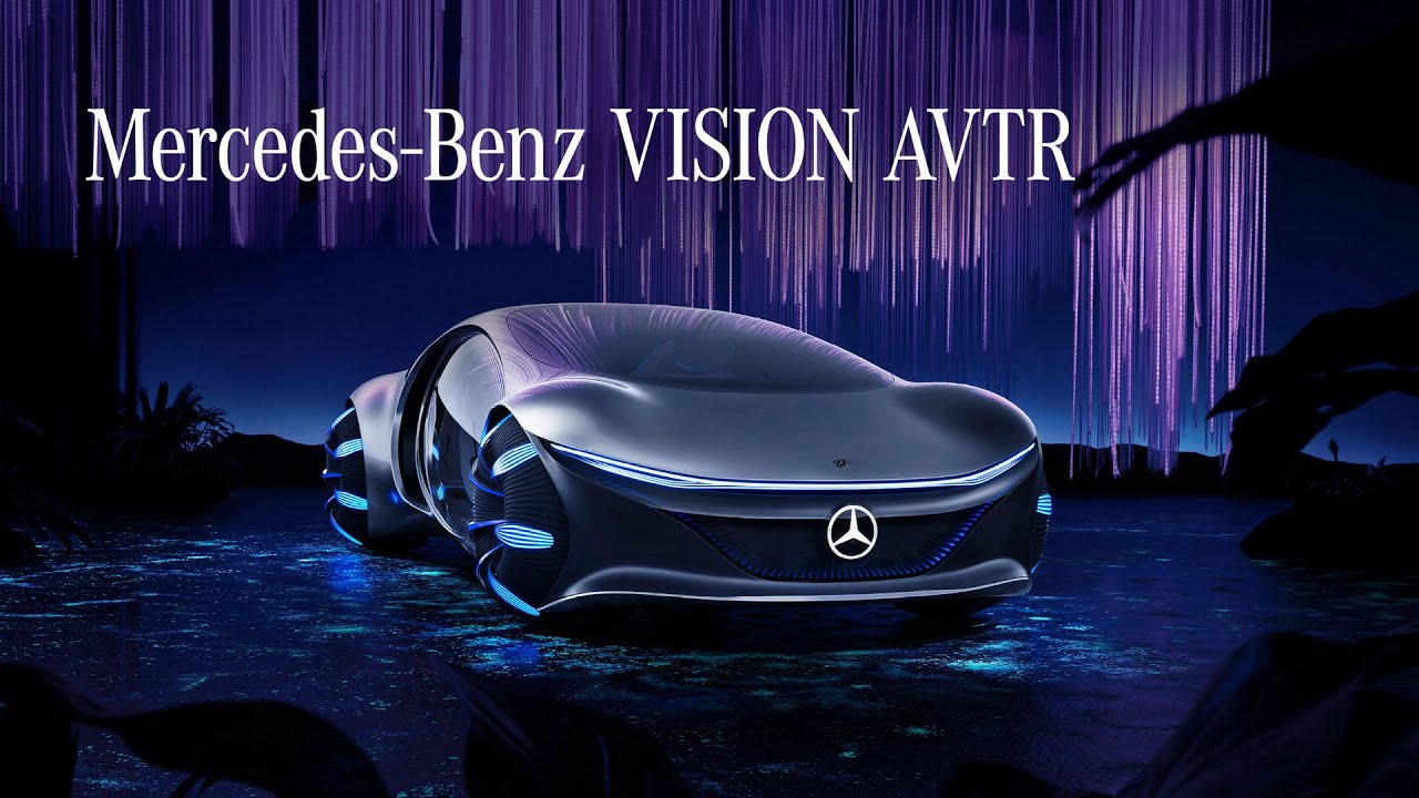 Driving the Mercedes Vision AVTR Concept, a Car Straight Out of 2154