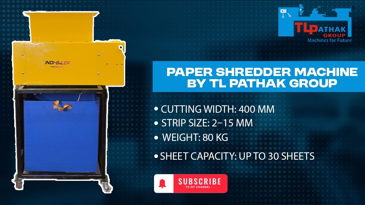 Shredding Mountains of Paper in SECONDS! 🤯 | T.L. Pathak Group's Paper ...