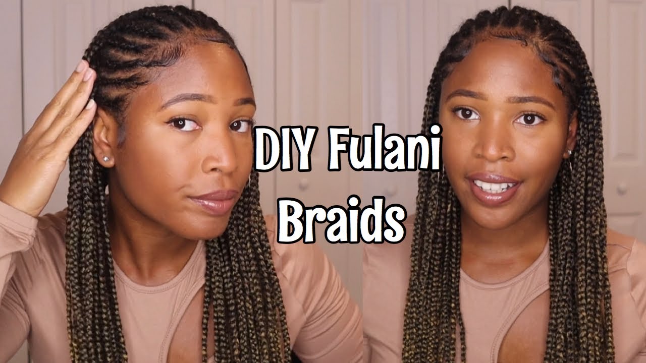 DIY Fulani Braids  Sunkissedcurls 