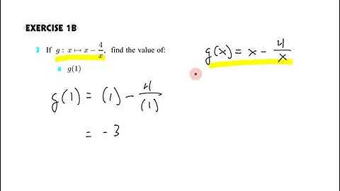 IB SL Math Topic 2 1 1 1 Evaluating Functions and their Notation