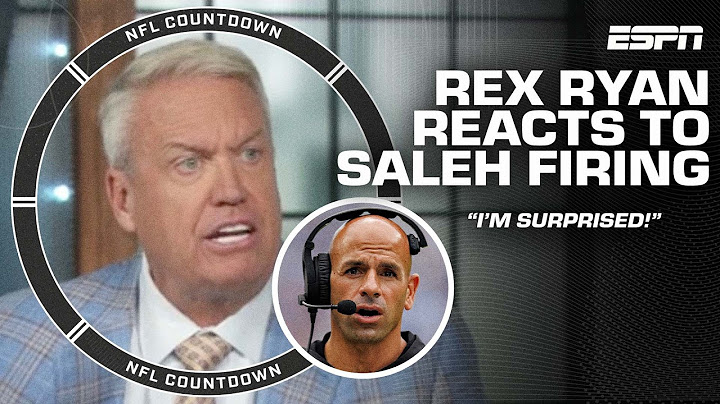 Rex Ryan’s STRONG REACTION to the Jets’ firing of Robert Saleh 👀 | NFL Live