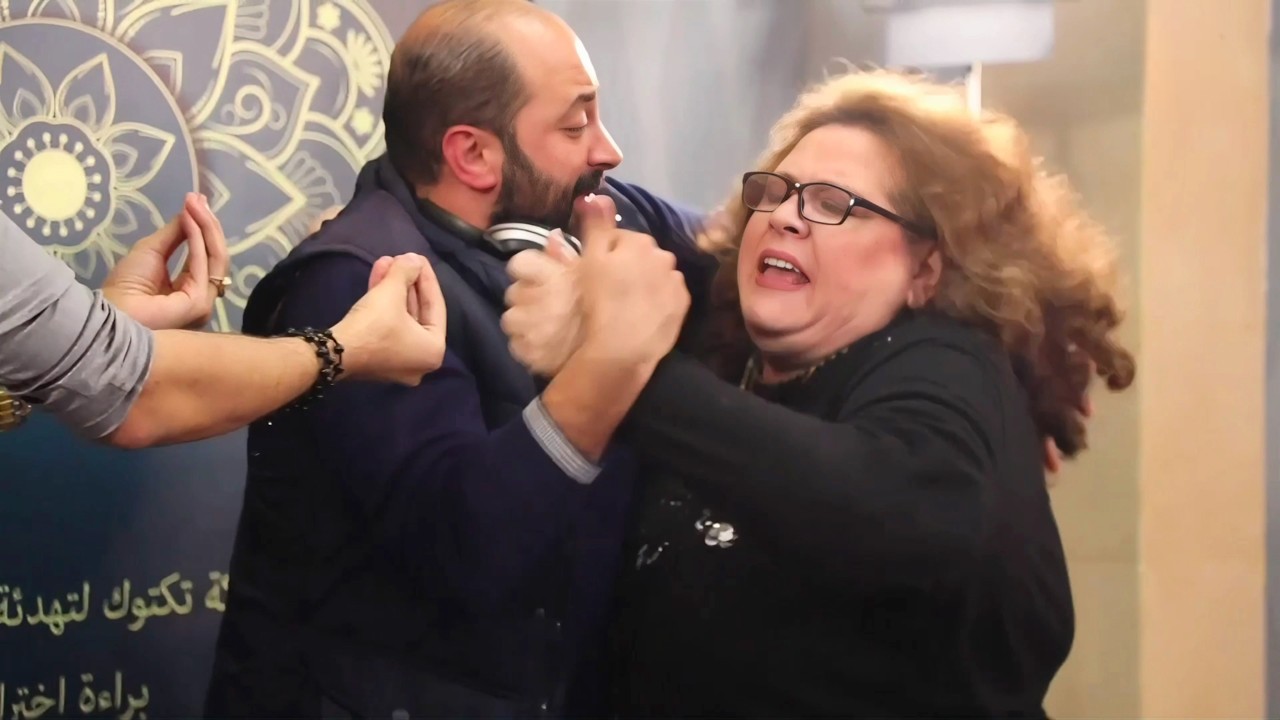 مقلب بالفنانة ايمان عبدالعزيز