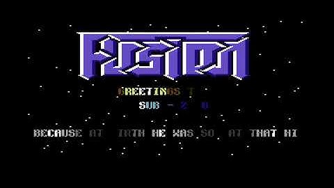 Fusion Intro 06 ! Commodore 64 (C64)