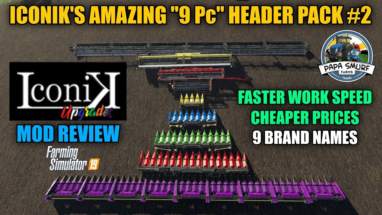 game player android Iconik's Amazing (9 Pc) Header Pack #2 Mod Review