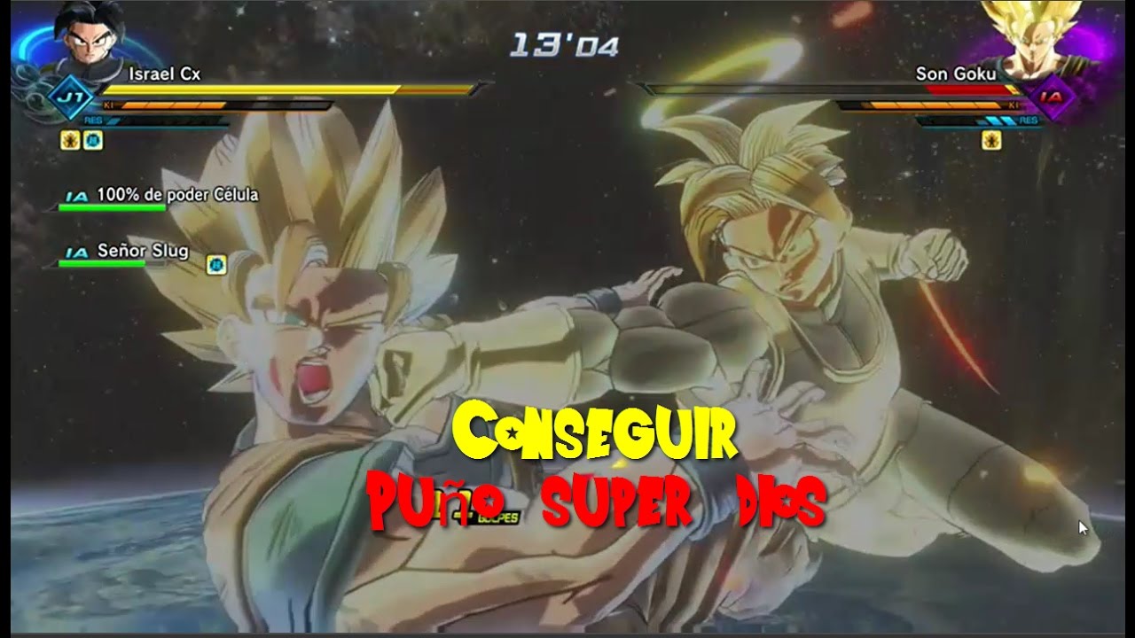 Como Conseguir Puño super Dios en Dragon Ball Xenoverse 2 YouTube Como Conseguir Puño super Dios en Dragon Ball Xenoverse 2 YouTube