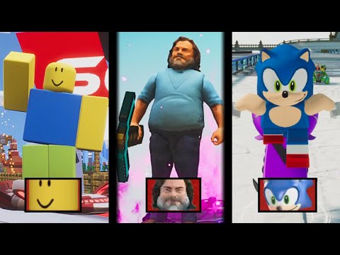 Sonic Racing CrossWorlds: Jack Black, Roblox & Lego!