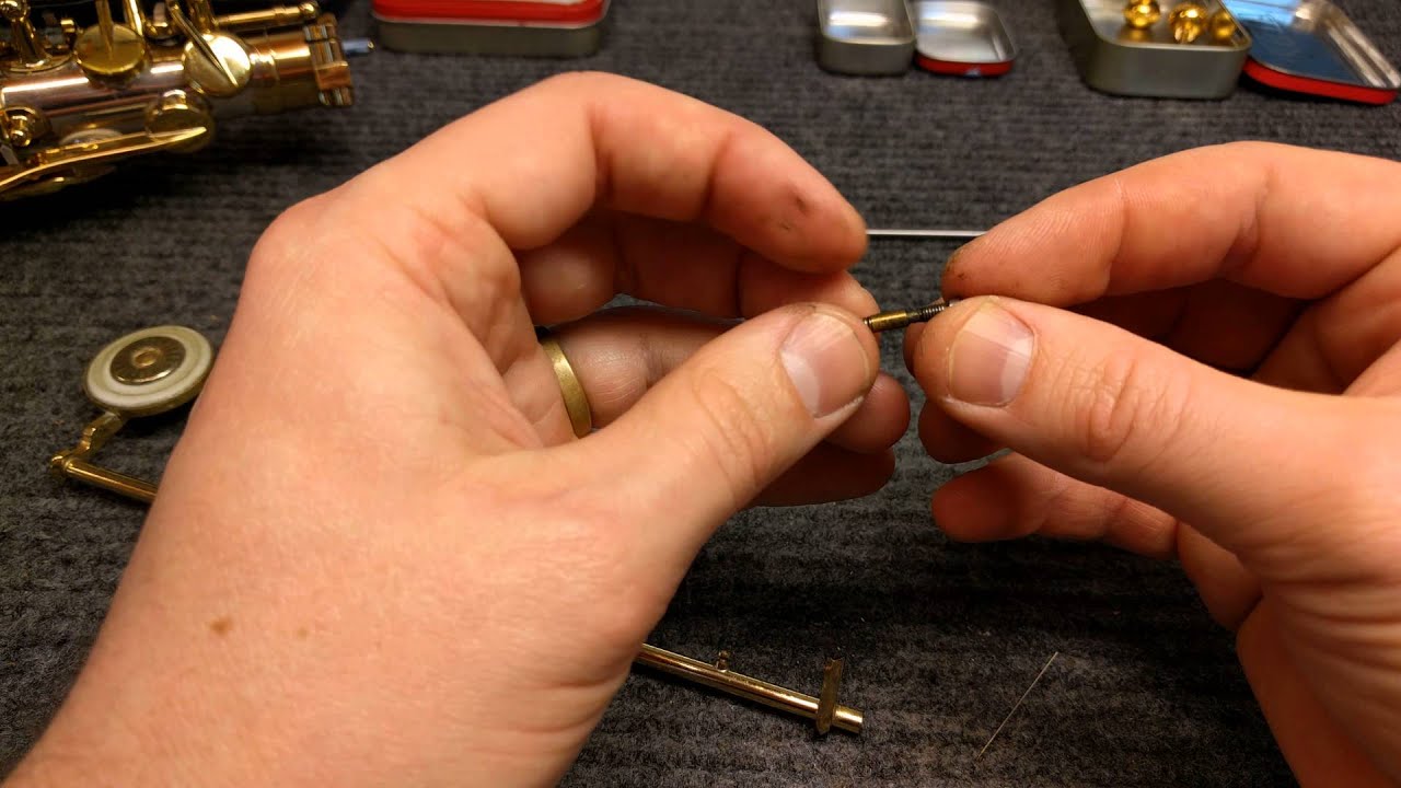 Repairman's Overview Selmer Sax SpringLoaded Pivot Screw Receivers