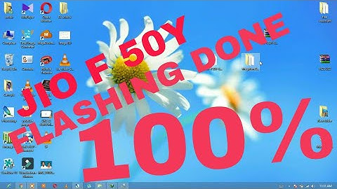 Jio F50Y flashing Done/ Flashing tool not Working