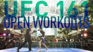 UFC 161 Open Workouts
