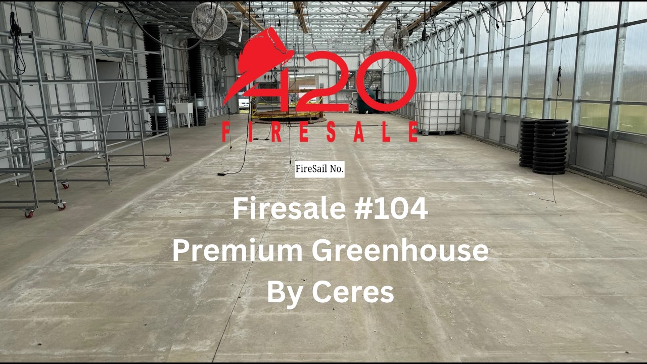 FireSale Number 104: Premium Greenhouse by Ceres Greenhouse Solutions