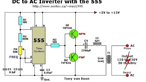 Como funciona um transformador AC DC?