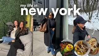 NEW YORK CITY DIARIES | half marathon training & balancing work + play